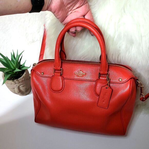 EUC COACH Mini Bennett satchel purse/crossbody, no call outs! Authentic COACH! - Picture 3 of 13